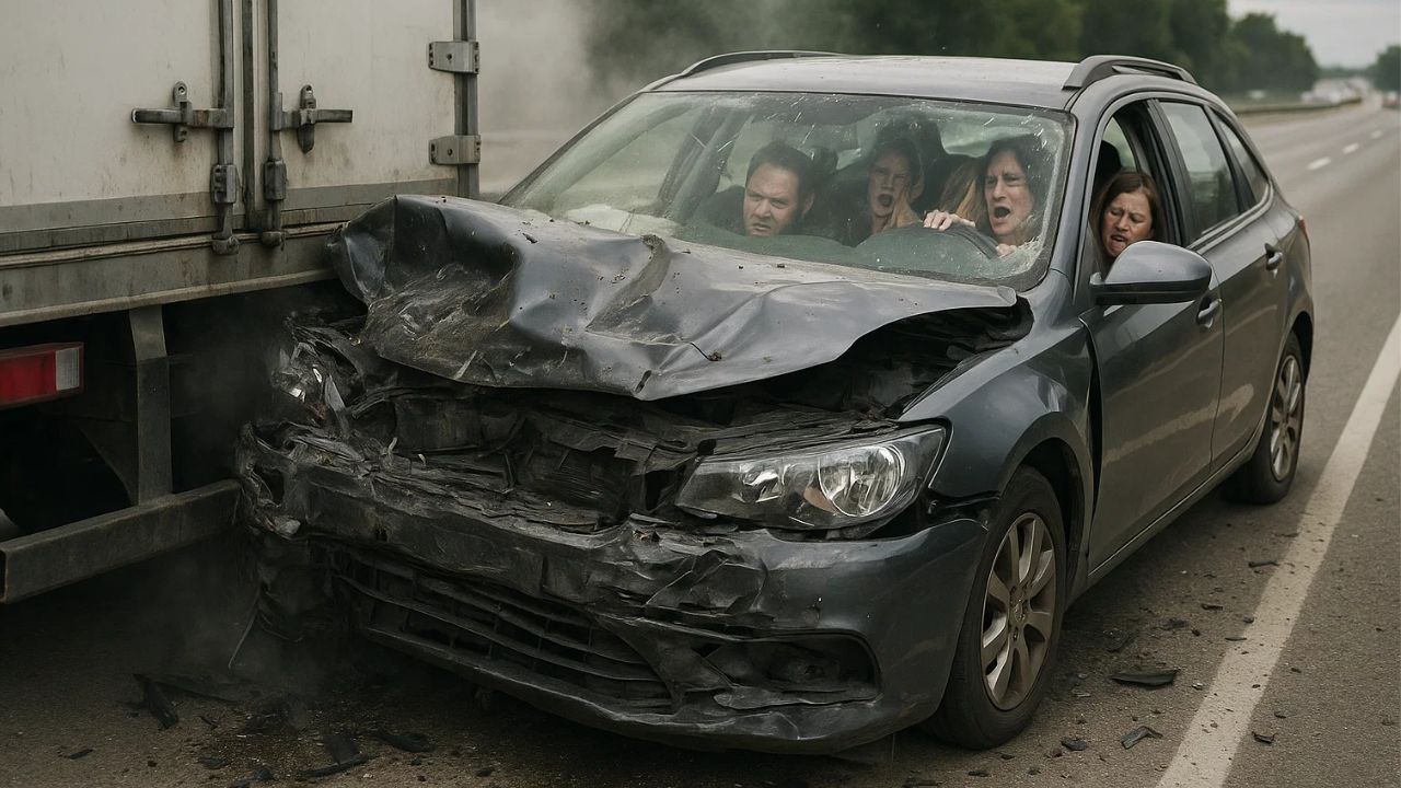 road accident photo : Photo Credit: AI Generated