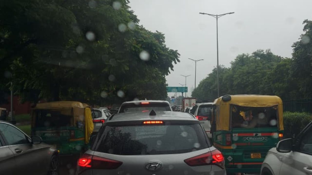 Traffic jam problem in Chandigarh.