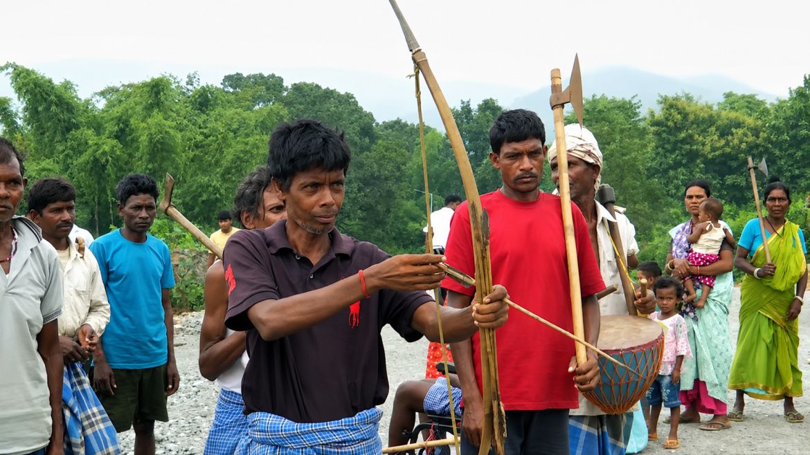 Local villagers in Nemra,