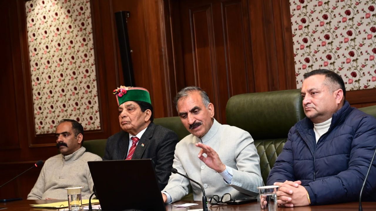 अस्पताल भवन का वर्चुअल उद्घाटन करते सीएम सुक्खू, Photo Credit-DPR Shimla