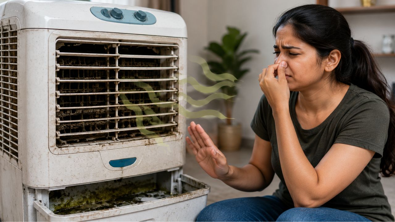 AI generated image of smell in cooler