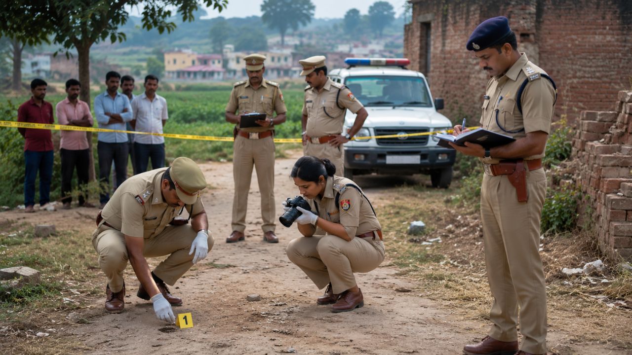 ai generated image of up police