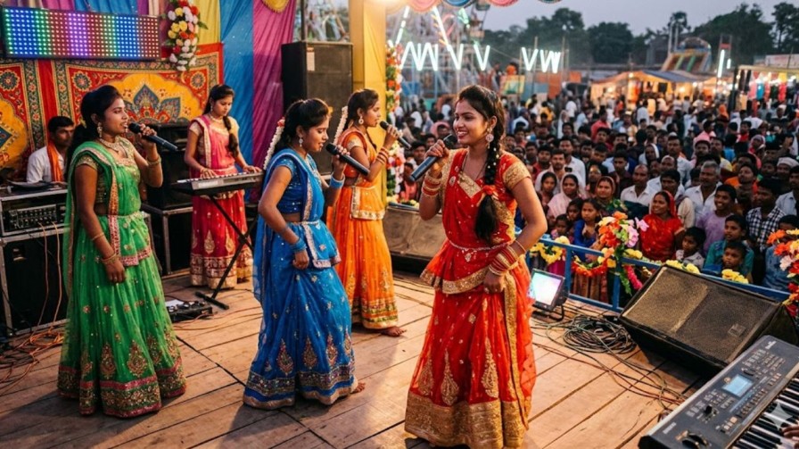 Darbhanga Orchestra girl