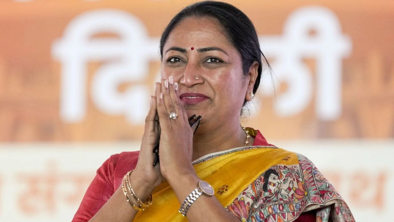Delhi CM Rekha Gupta.