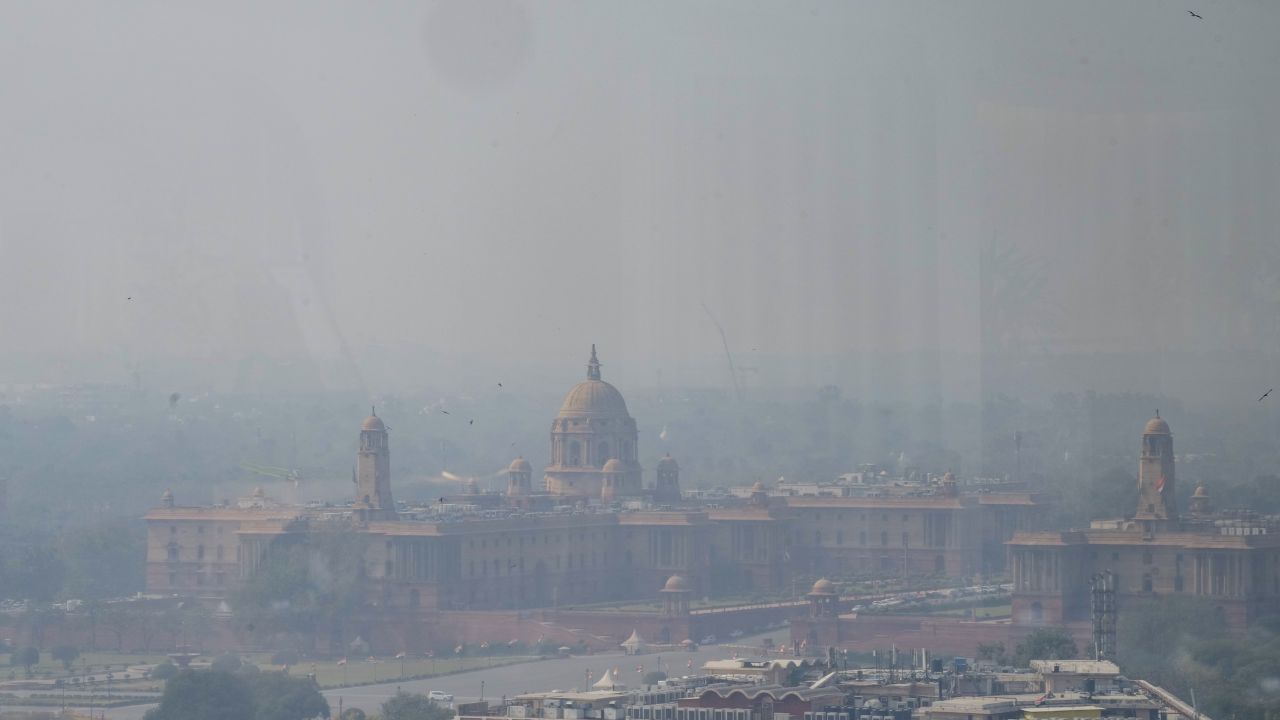 Delhi Air Pollution PTI