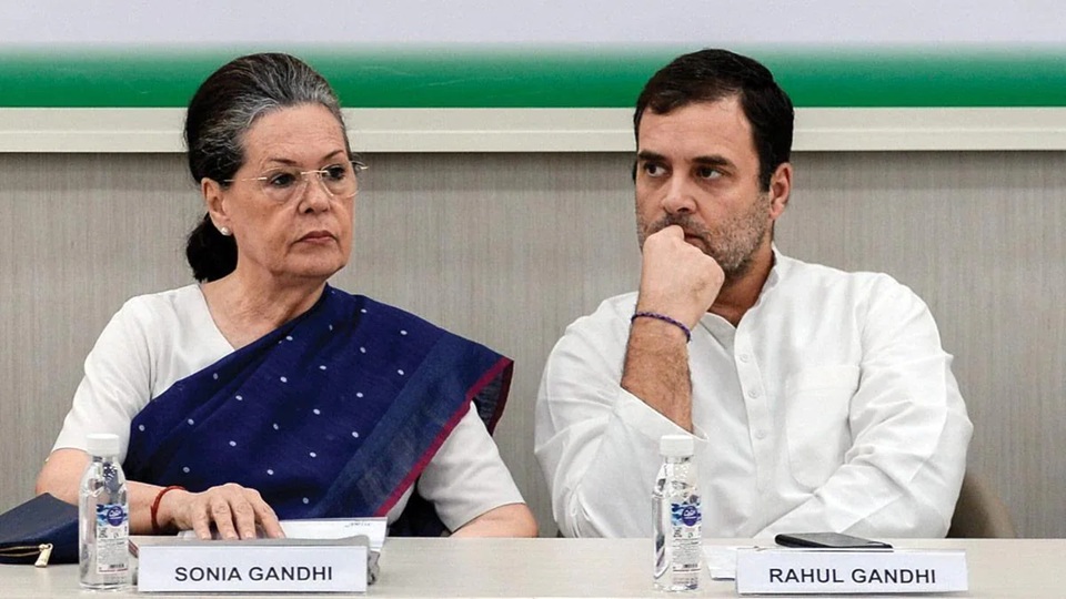 Sonia Gandhi and Rahul Gandhi