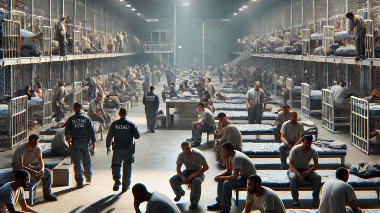 US detention centre condition