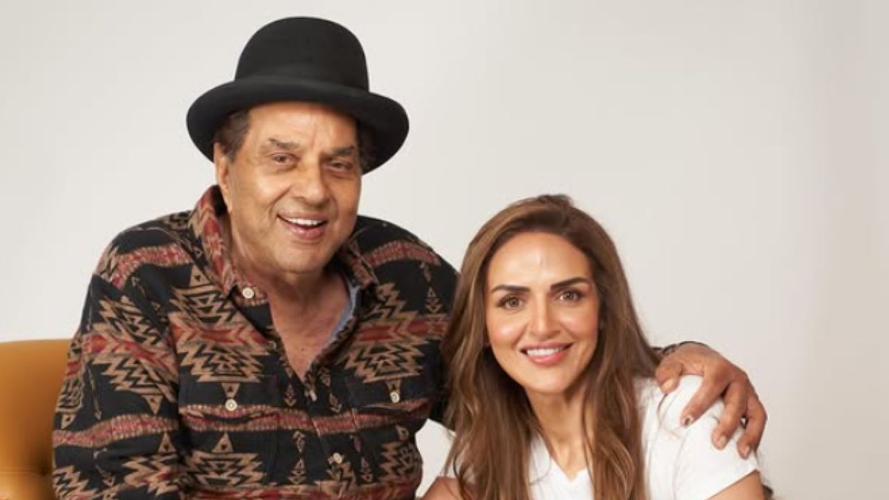 Dharmendra and Esha Deol