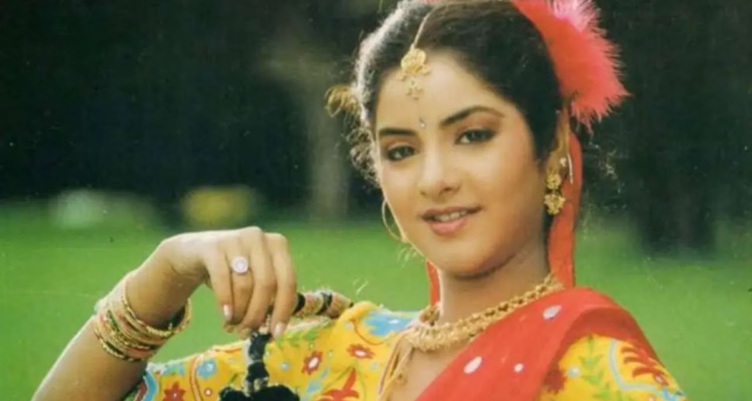Divya Bharti Image from a Movie Scene