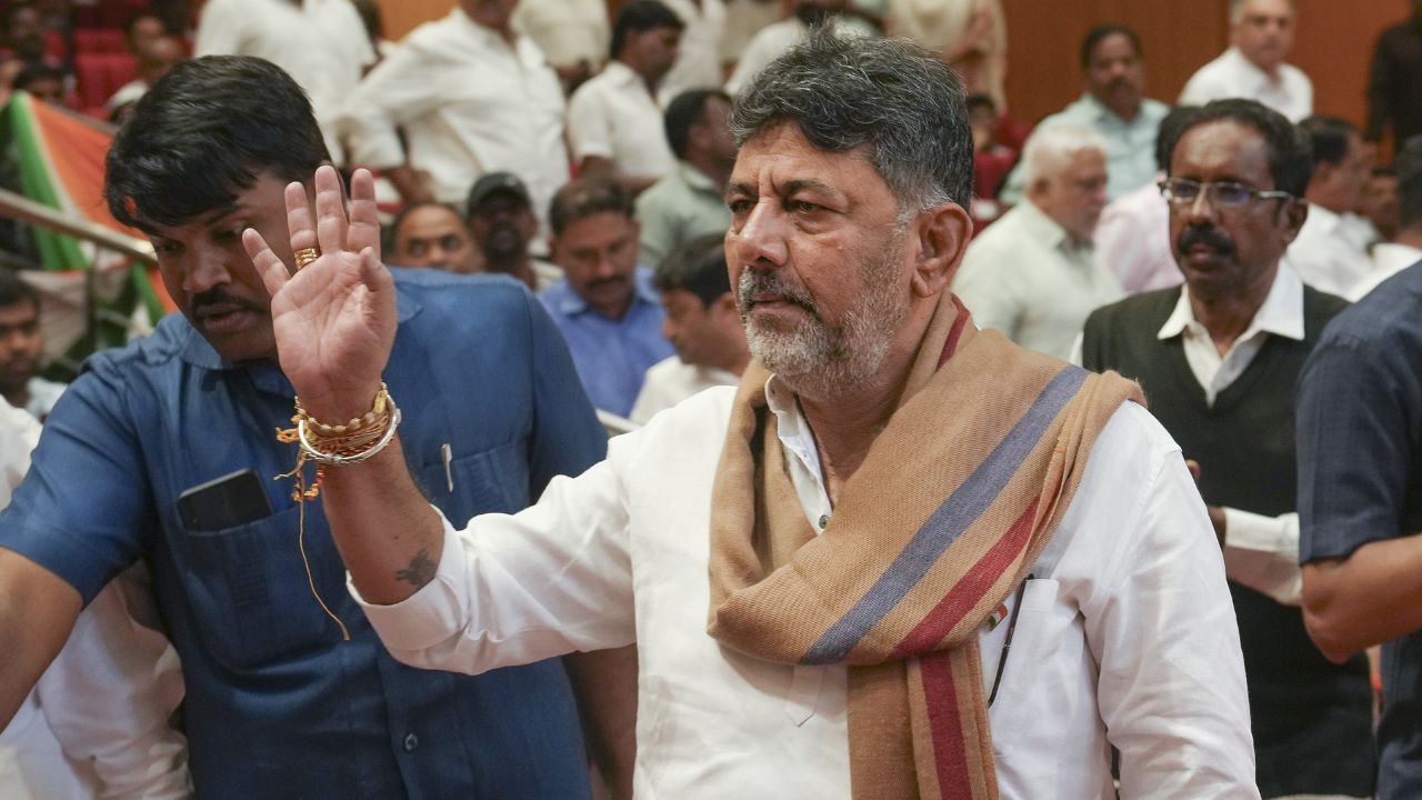 Karnataka Chief Minister DK Shivakumar