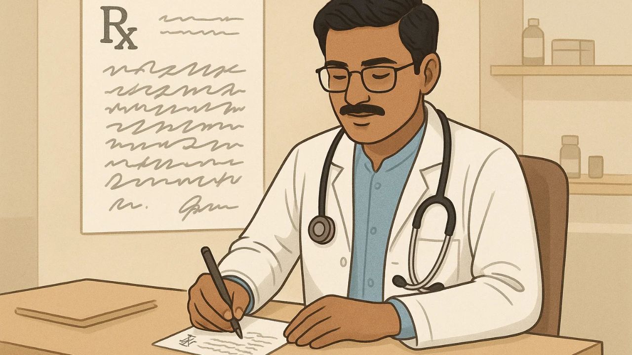 doctors handwriting