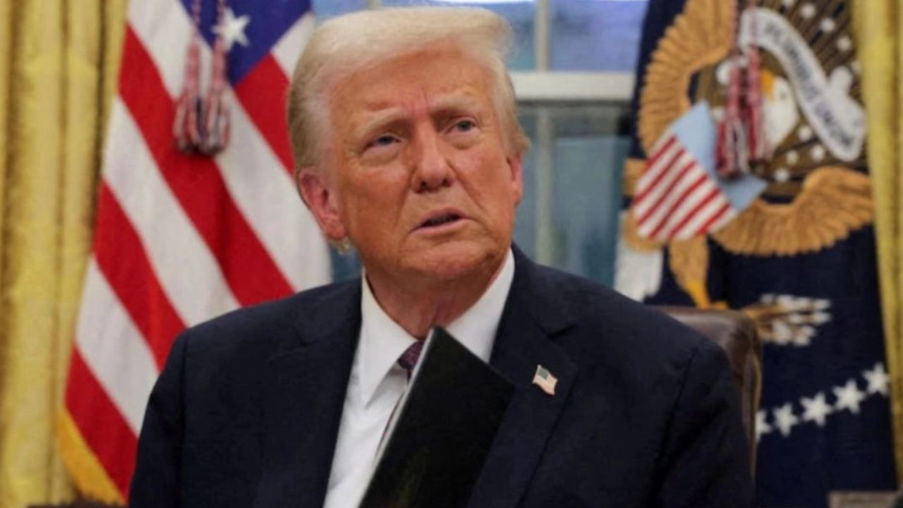 अमेरिकी राष्ट्रपति डोनाल्ड ट्रंप। 