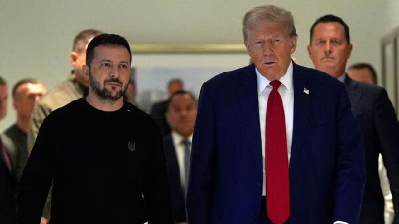 volodymyr zelenskyy and donald trump । Photo Credit: PTI