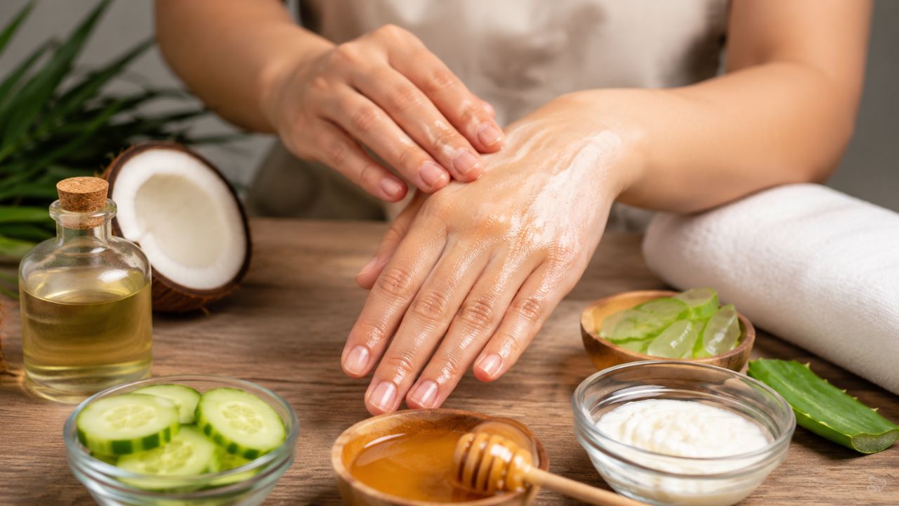 home remedies to prevent dry hands