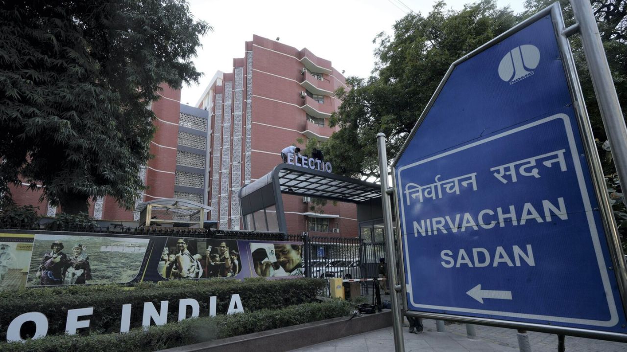 Election Commission press conference