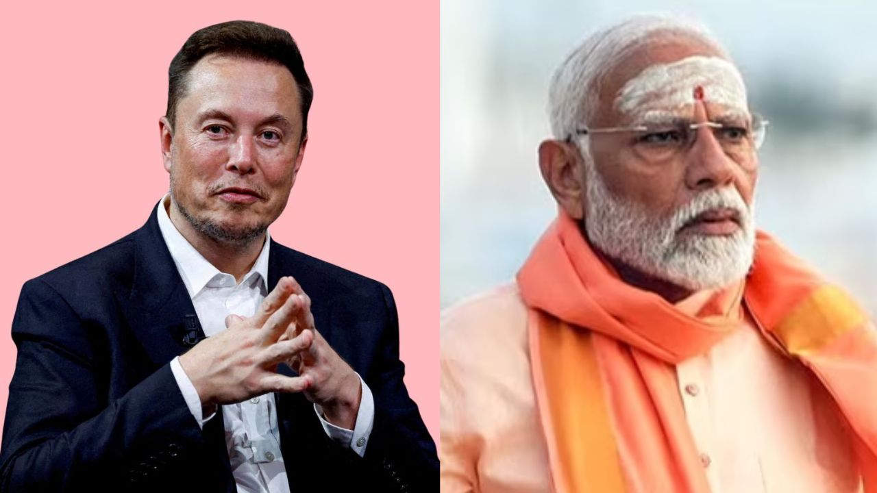Elon Musk and PM Narendra Modi