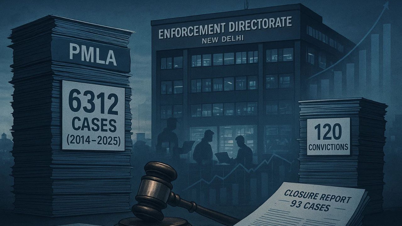 Thousands cases of money laundering in a decade how many punished