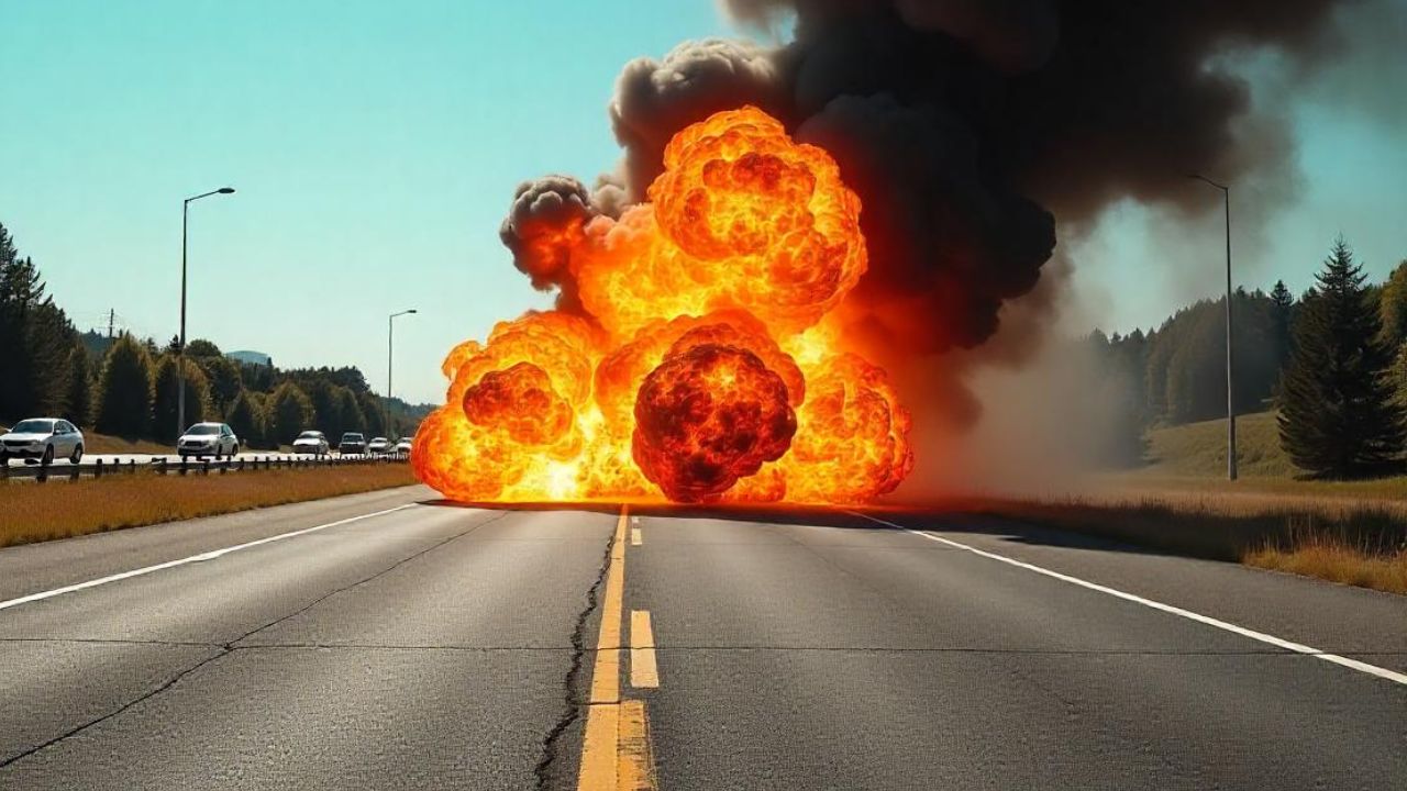 Image of Bomb explosion