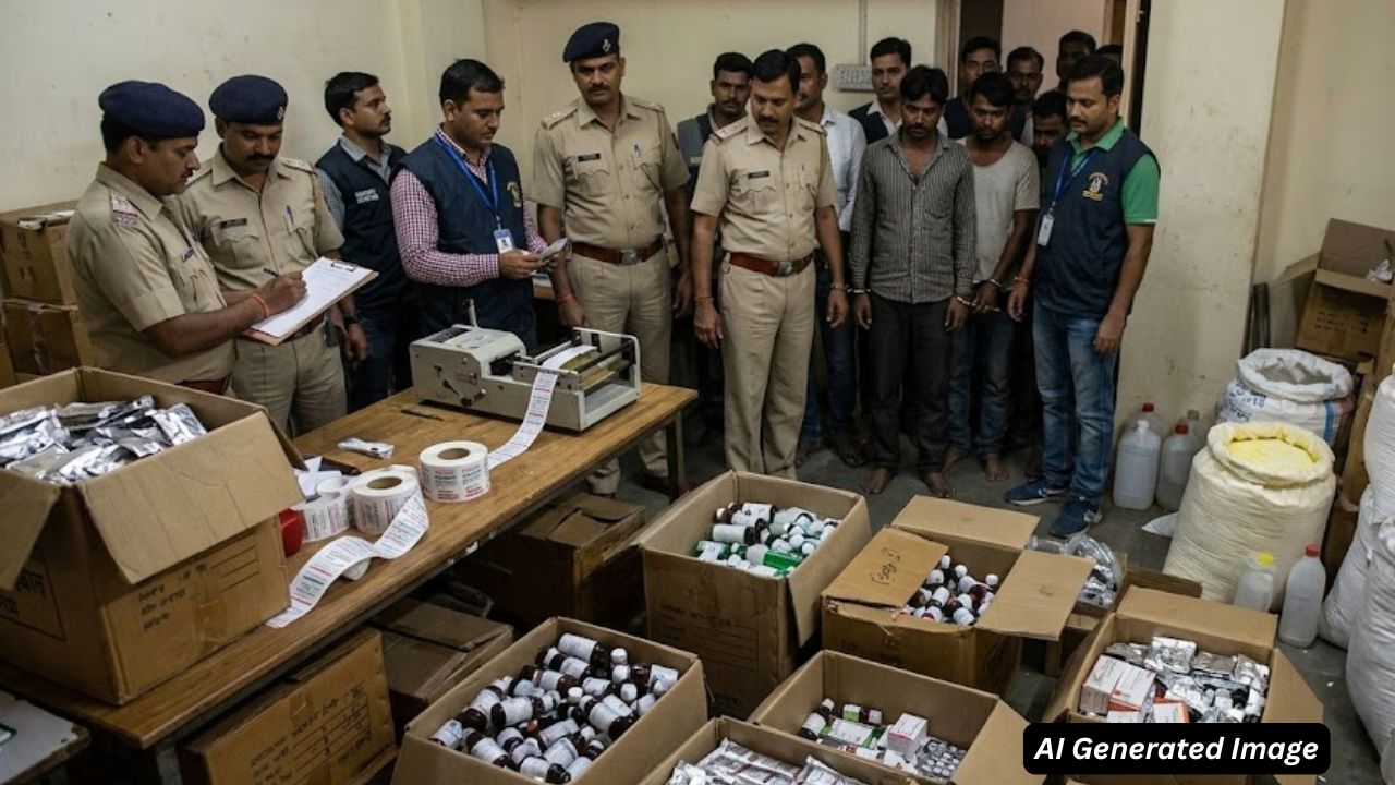 ai generated image of fake medicine gang