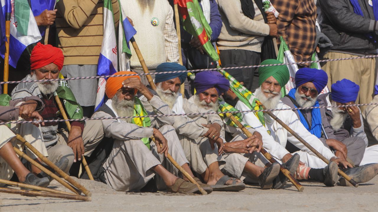 farmers at shambhu border