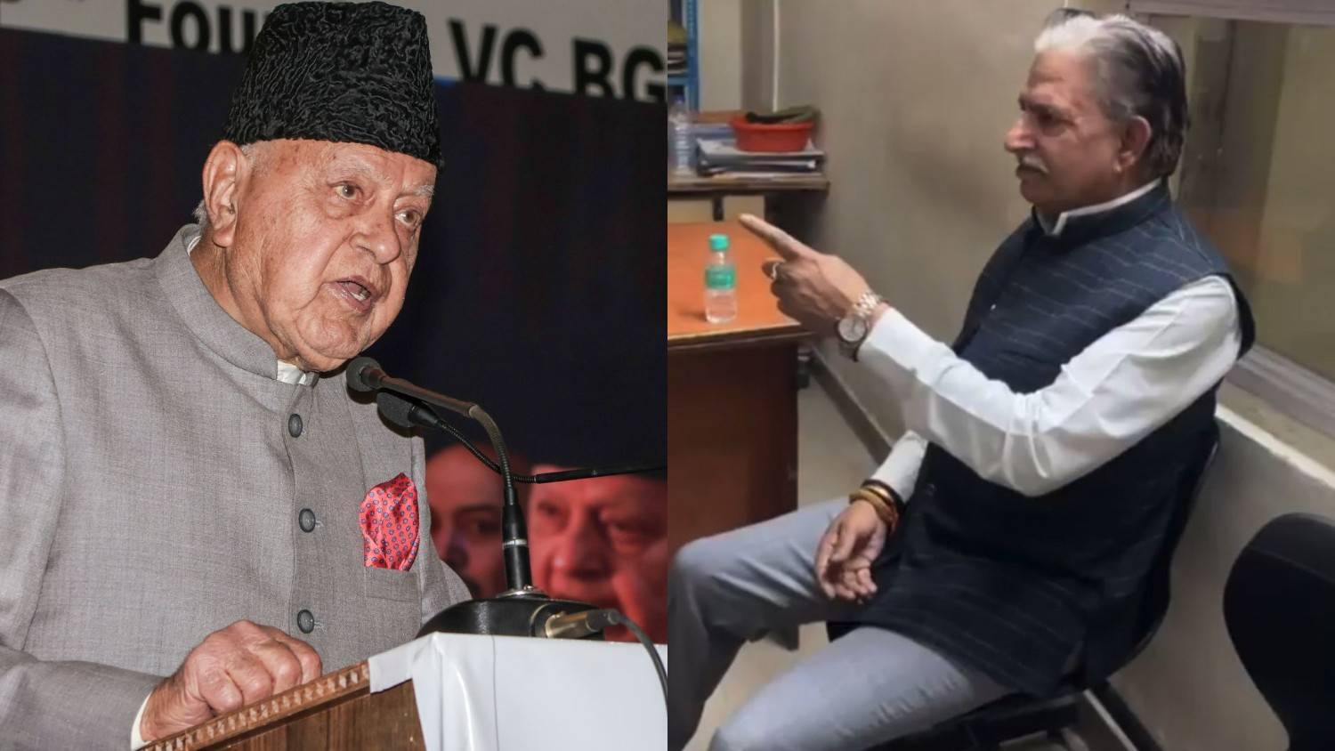 Farooq Abdullah & Kamal Singh