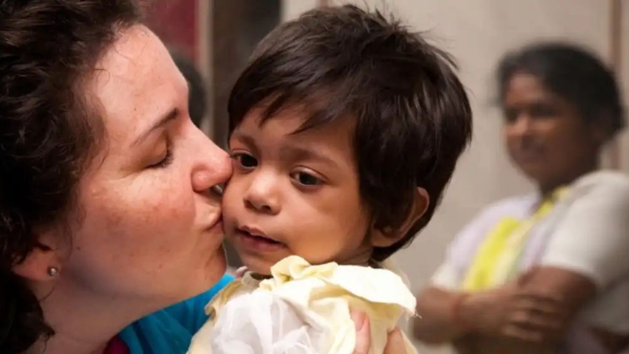 Foreigners adopted indian children