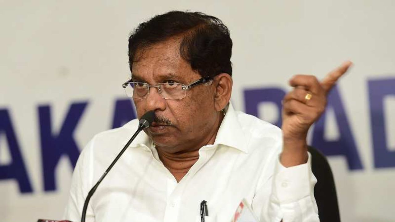 Karnataka Home Minister G parmeshwara। Photo Credit: PTI