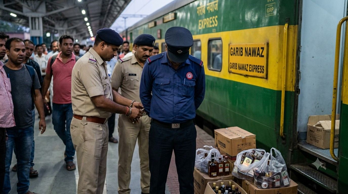 Coach Attendant Arrested