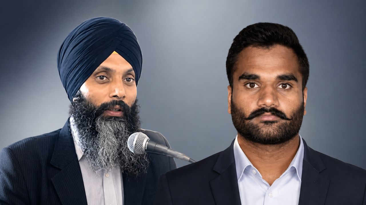 Hardeep Singh Nijjar and Goldy Barar