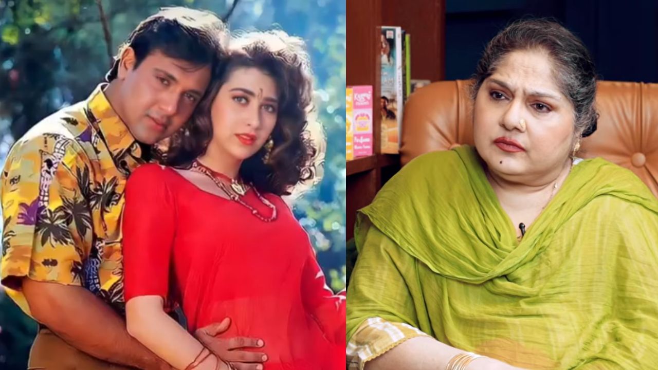 govinda, karishma and shagufta ali