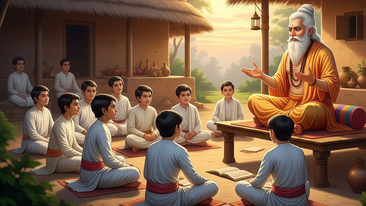 Image of Guru Shishya in Gurukul
