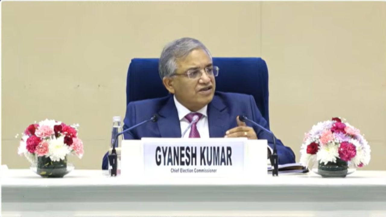 ज्ञानेश कुमार । Photo Credit: PTI