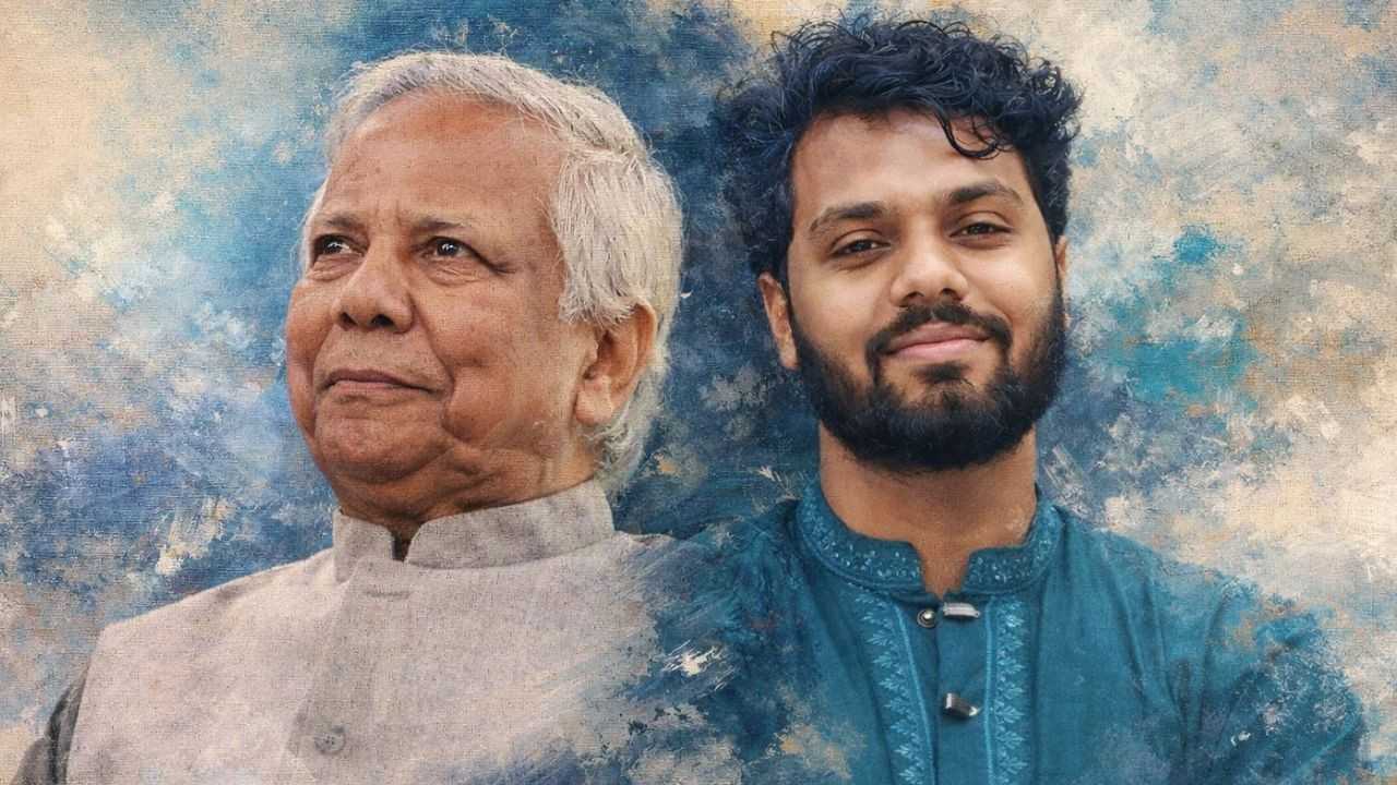 Muhammad Yunus and Osman Hadi.