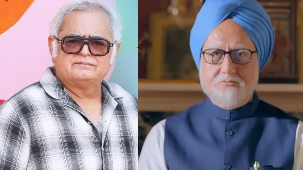 Hansal Mehta and Anupam Kher