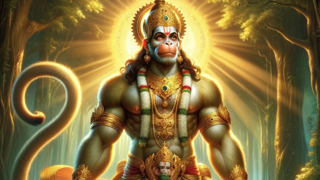 AI Image of Hanuman Ji