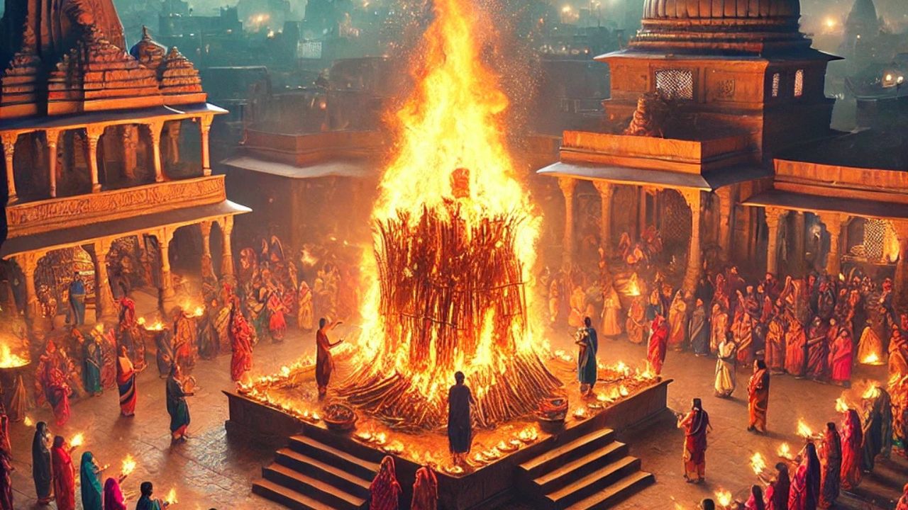 holika dahan 2025 shubh muhrat