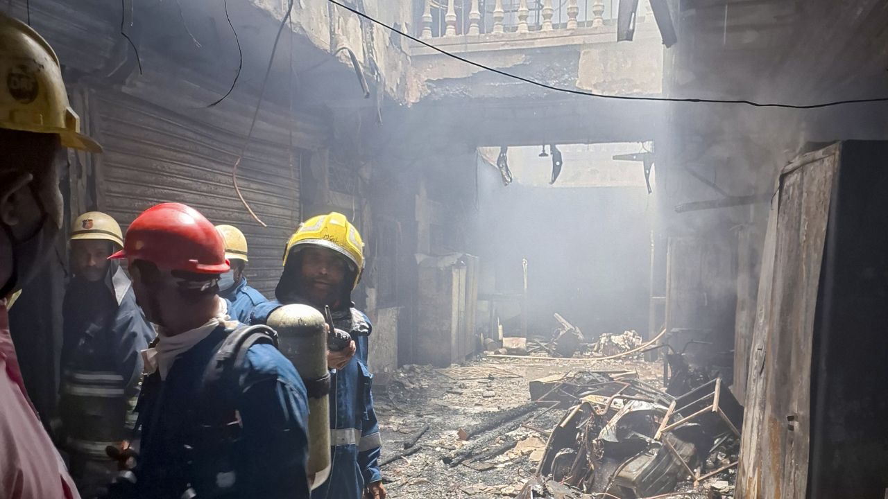 Hyderabad fire robot rescue 