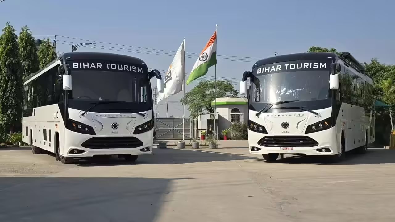 Bihar tourism luxury bus