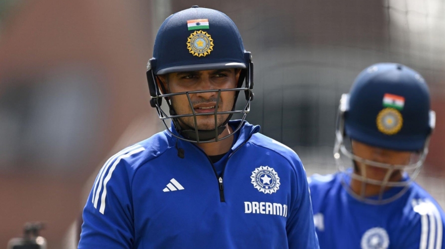 Shubman Gill Practice Photo