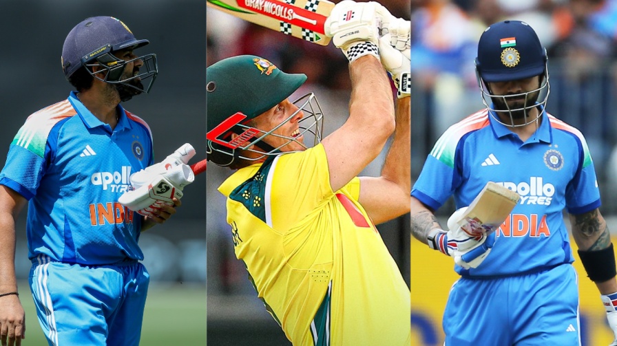 Rohit Sharma Mitchell Marsh Virat Kohli