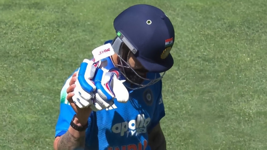 Virat Kohli Adelaide Gesture