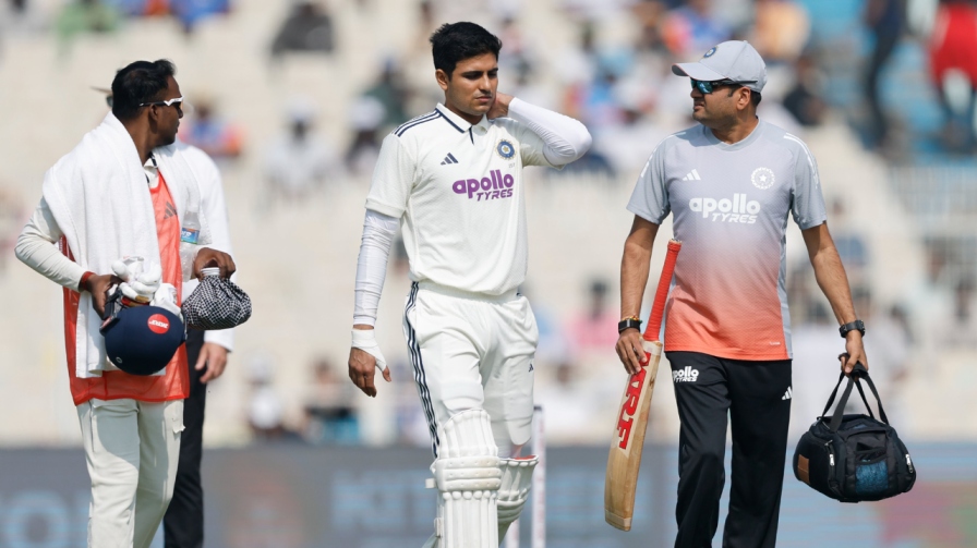 Shubman Gill Neck Injury