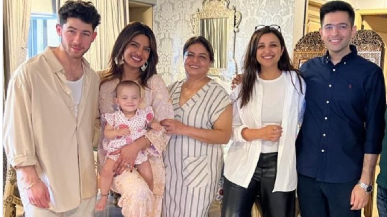 Raghav chadda With parineeti chopra and priyanka Chopra