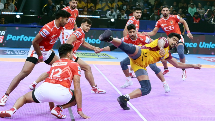 Pawan Sehrawat Telugu Titans vs Gujarat Giants