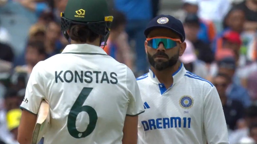 Virat Kohli Sam Konstas Fight