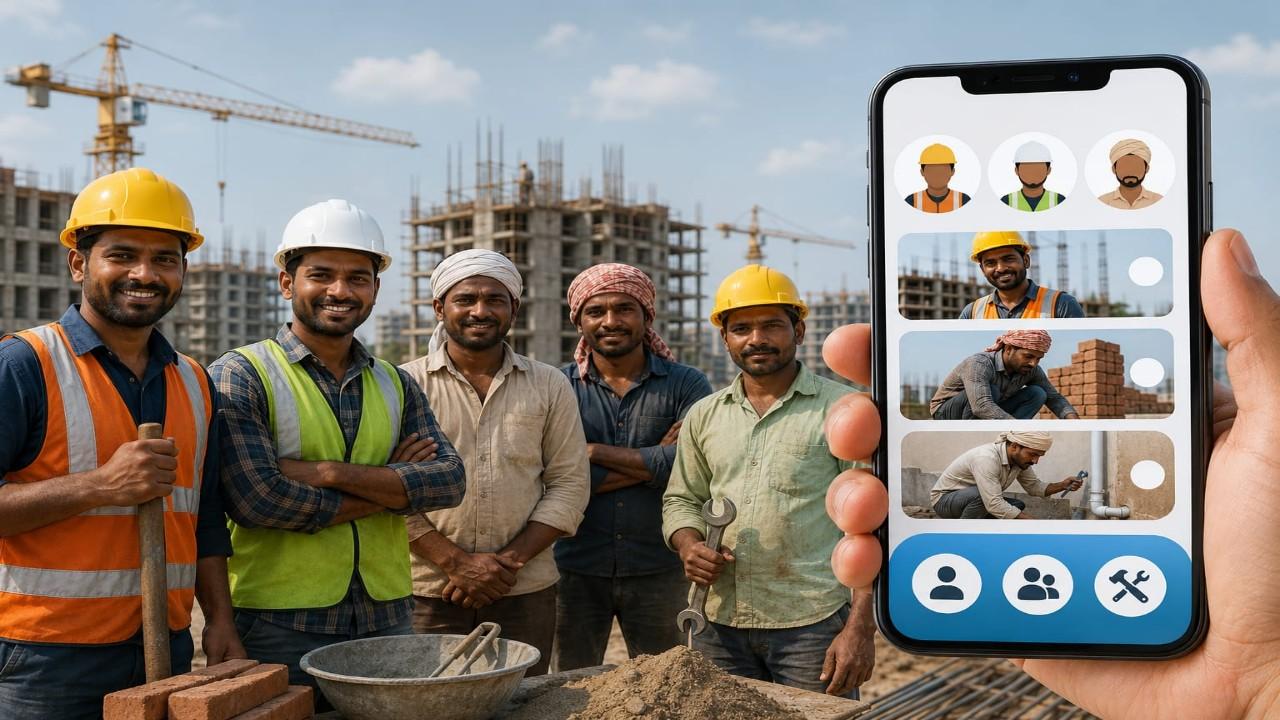 Digital Labour Chowk App