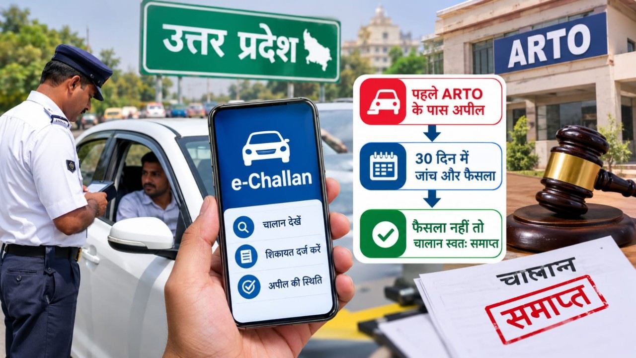 challan in up
