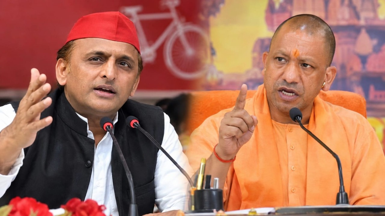 SP Chief Akhilesh Yadav, Chief Minister Yogi Adityanath