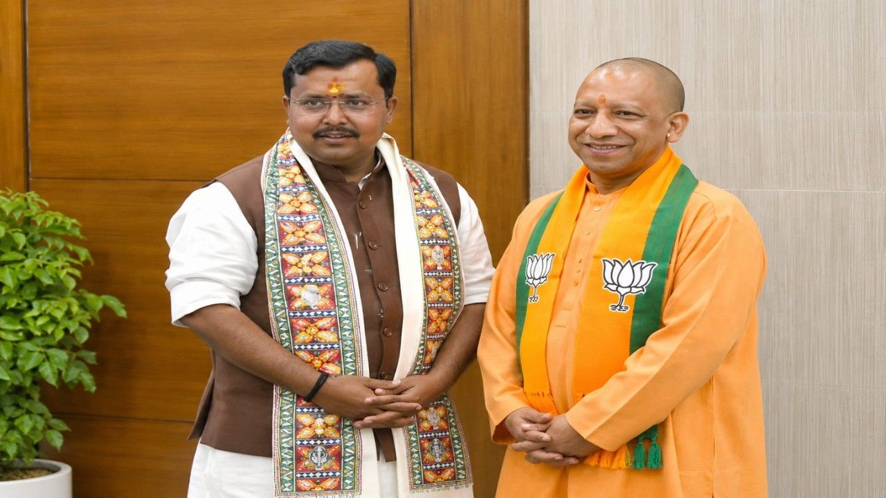  नितिन नवीन और मुख्यमंत्री योगी आदित्यनाथ Photo Credit: UPBJP/X