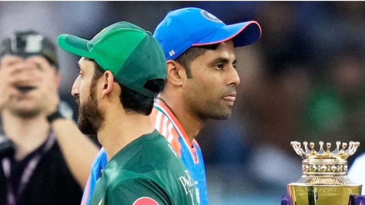India and Pakistan team caption